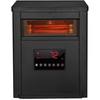 Lifesmart - 6-Element Infrared Heater with Steel Cabinet - Black