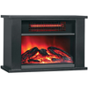 Lifesmart - 1000W Tabletop Infrared Fireplace Space Heater - Black