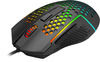 REDRAGON - M987-K Lightweight Wired Optical Gaming Mouse with RGB Backlighting - Black