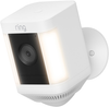 Ring - Spotlight Cam Plus Outdoor/Indoor Wireless 1080p Surveillance Camera - White