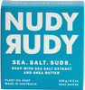 Nudy Rudy Bar Soap- Sea Salt Suds - White