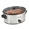 Proctor Silex 6 Quart Double-Dish Slow Cooker - SILVER