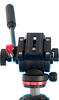 Sunpak - 6240DLX Fluid Head Tripod for Cameras, Smartphones and GoPro