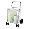 Honey-Can-Do - 4 Wheel Folding Utility Cart - Silver