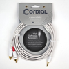 Cordial - Y Adapter - Long - White