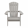 Flash Furniture - Charlestown Adirondack Chair (set of 2) - Gray