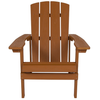 Flash Furniture - Charlestown Adirondack Chair (set of 2) - Teak