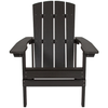 Flash Furniture - Charlestown Adirondack Chair (set of 2) - Slate Gray