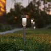 Flash Furniture - Hartford Solar Pathway Light (set of 12) - Stainless Steel