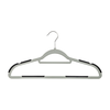 Honey-Can-Do - Rubber Grip No-Slip Plastic Hangers 50pk - Gray