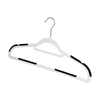 Honey-Can-Do - Rubber Grip No-Slip Plastic Hangers 50pk - White