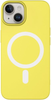 AMPD - Real Feel Soft Case with MagSafe for Apple iPhone 14 / iPhone 13 - Yellow