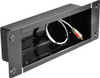 Peerless-AV - Recessed Cable Management and Power Storage Accessory Box - Gloss Black