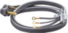 Smart Choice - 6' 30 Amp 3-Prong Dryer Cord Required for Hook-Up - Black