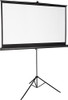 Insignia™ - 75" Tripod Projector Screen - Black/White