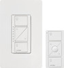 Lutron - Caseta Wireless Smart Lighting Dimmer Switch and Remote Kit for Wall and Ceiling Lights - White