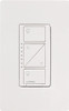 Lutron - Caseta Wireless Smart Lighting Dimmer Switch for Wall and Ceiling Lights - White