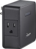 Rocketfish™ - 2-Outlet Wall Tap Surge Protector - Black