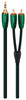 AudioQuest - Evergreen 4.9' 3.5mm-to-RCA Interconnect Cable - Green