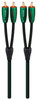 AudioQuest - Evergreen 9.8' RCA-to-RCA Interconnect Cable - Green