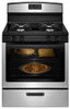 Amana - 5.1 Cu. Ft. Freestanding Gas Range - Stainless steel