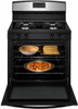 Amana - 5.1 Cu. Ft. Freestanding Gas Range - Stainless steel