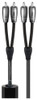 AudioQuest - Angel 6.6' RCA Interconnect Cable - Black/Silver