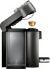 Nespresso - Vertuo Coffee Maker and Espresso Machine with Aeroccino Milk Frother by DeLonghi - Graphite Metal