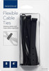 Insignia™ - 4" Cable Tie (8-Pack) - Black