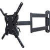 SunBriteTV - Outdoor Tilting TV Wall Mount for Most 43" - 65" TVs - Extends 24.4" - Powder coated black