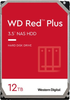 WD Red Plus 12TB* 3.5" SATA NAS Hard Drive for small- to medium-sized business - Red