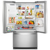 Whirlpool - 26.8 Cu. Ft. French Door Refrigerator - Stainless steel