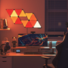 Nanoleaf Shapes Ultra Black Triangles Expansion Pack (3 Panels) - Multicolor