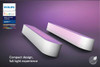 Philips - Hue Play White & Color Ambiance Smart LED Bar Light (2-Pack) - White