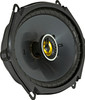 KICKER - CS Series 6" x 8" 2-Way Car Speakers with Polypropylene Cones (Pair) - Yellow/Black