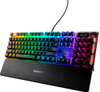 SteelSeries - Apex Pro Wired Gaming Mechanical OmniPoint Adjustable Switch Keyboard with RGB Back Lighting - Black