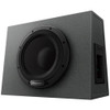 Pioneer - 10" Single-Voice-Coil Loaded Subwoofer Enclosure - Black