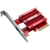 ASUS - PCIe Network Card - Red