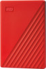 WD - My Passport 2TB External USB 3.0 Portable Hard Drive with Hardware Encryption (Latest Model) - Red