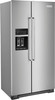 KitchenAid - 22.6 Cu. Ft. Side-by-Side Counter-Depth Refrigerator - Stainless Steel With PrintShield Finish
