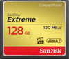 SanDisk - Extreme 128GB CompactFlash (CF) Memory Card