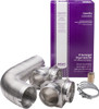 Smart Choice - Semi-Rigid Dryer Vent Kit Required for Hook-Up - Silver
