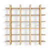 Burrow - Index Hardwood 18-Shelf Bookshelf - Oak