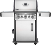Napoleon - Rogue SE 425 Propane Gas Grill with Infrared Rear and Side Burners, Stainless Steel - Stainless Steel