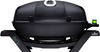 Napoleon - TravelQ PRO285E Portable Electric Grill, Black, 1500 Watts, 285 in² Cooking Area, Cast Iron Grids, Temperature Gauge - Black