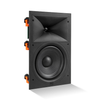 JBL - JBL280W in-wall loudspeaker with 1" aluminum dome tweeter and 8" polycellulose cone woofer - Black