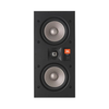 JBL Studio 2 dual 5.25" 2-way in-wall speaker - Black