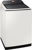 Samsung - 5.5 cu. ft. Extra-Large Capacity Smart Top Load Washer with Super Speed Wash - Ivory