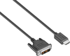 Best Buy essentials™ - 6’ HDMI-to-DVI-D Monitor Cable - Black