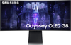 Samsung Odyssey 34" QD-OLED 1000R Curved WQHD .1ms FreeSync Premium Pro Smart Gaming Monitor with HDR400 and Speakers